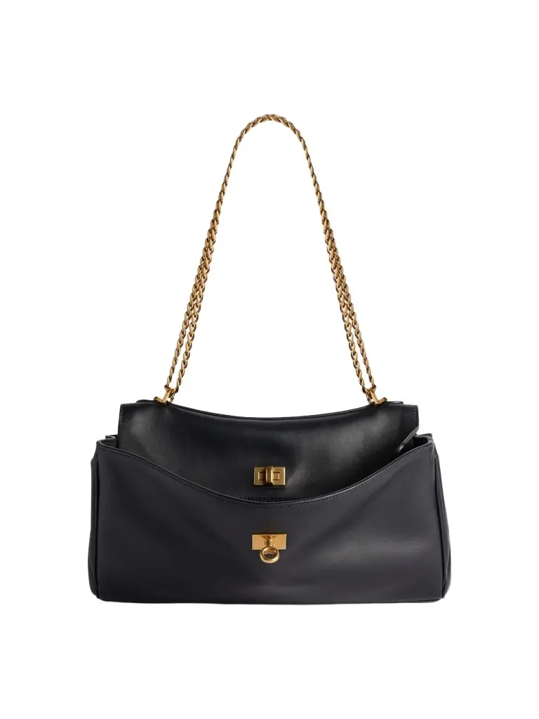 Balenciaga Women's Rodeo East-West Chain Shoulder Bag