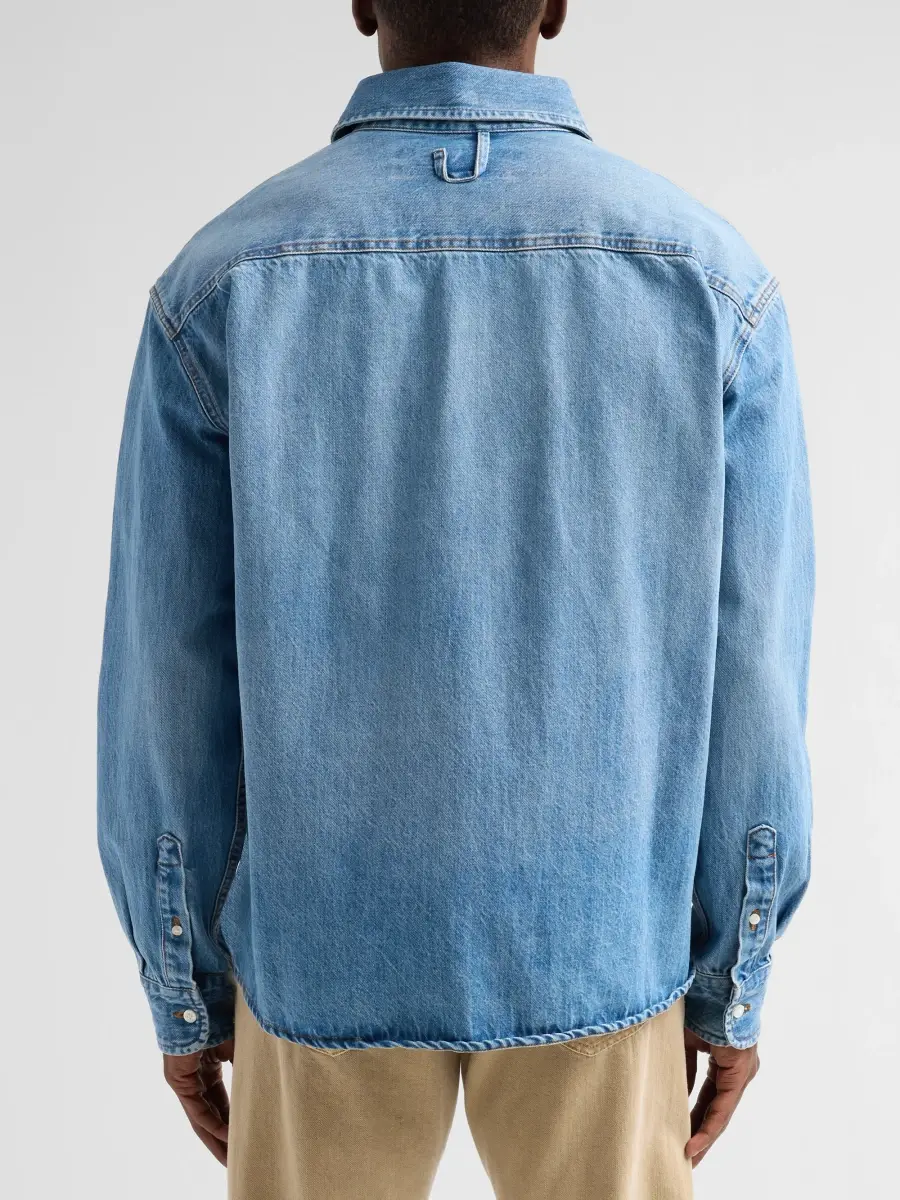Jacquemus Men's Simon De Nîmes Cotton Denim Shirt | Thumbnail 3 Jacquemus Men's Simon De Nîmes Cotton Denim Shirt | Thumbnail 3