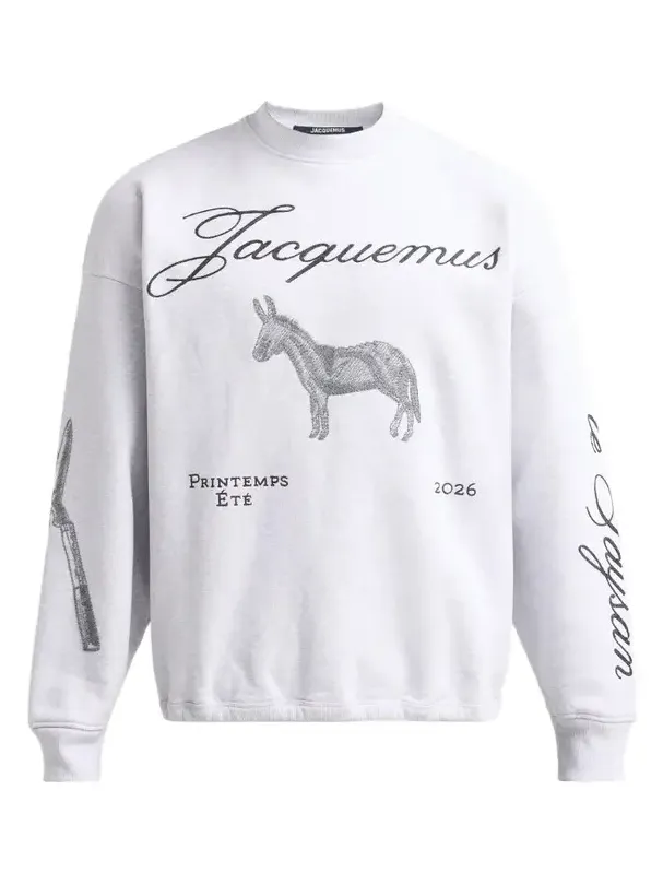 Men's Le Âne Graphic Cotton Sweatshirt Men's Le Âne Graphic Cotton Sweatshirt