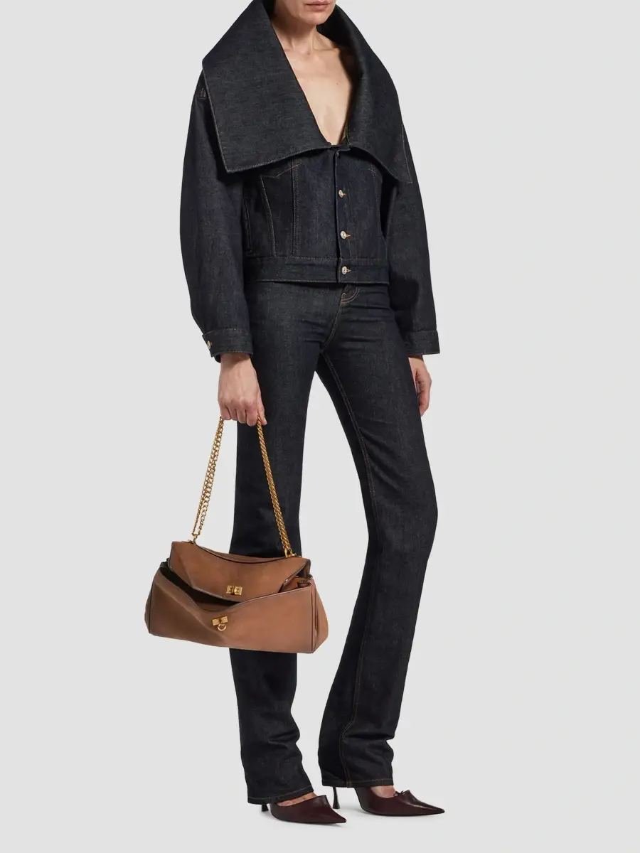 Balenciaga Women's Rodeo East-West Chain Shoulder Bag | Thumbnail 2 Balenciaga Women's Rodeo East-West Chain Shoulder Bag | Thumbnail 2