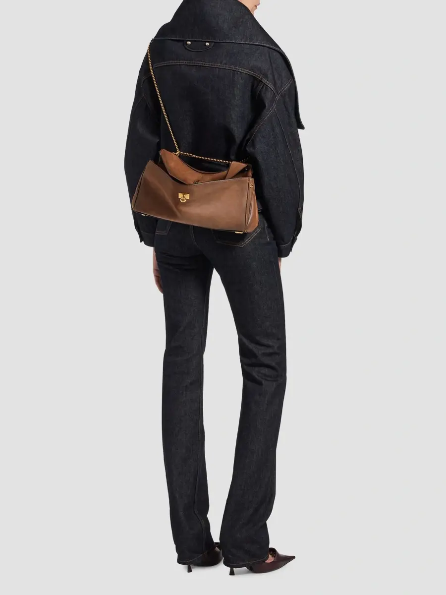 Balenciaga Women's Rodeo East-West Chain Shoulder Bag | Thumbnail 3 Balenciaga Women's Rodeo East-West Chain Shoulder Bag | Thumbnail 3