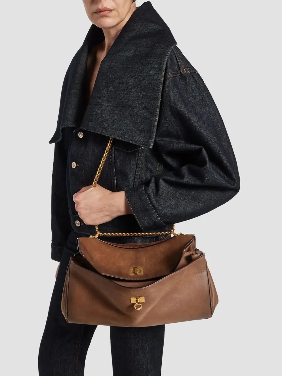 Balenciaga Women's Rodeo East-West Chain Shoulder Bag | Thumbnail 9 Balenciaga Women's Rodeo East-West Chain Shoulder Bag | Thumbnail 9