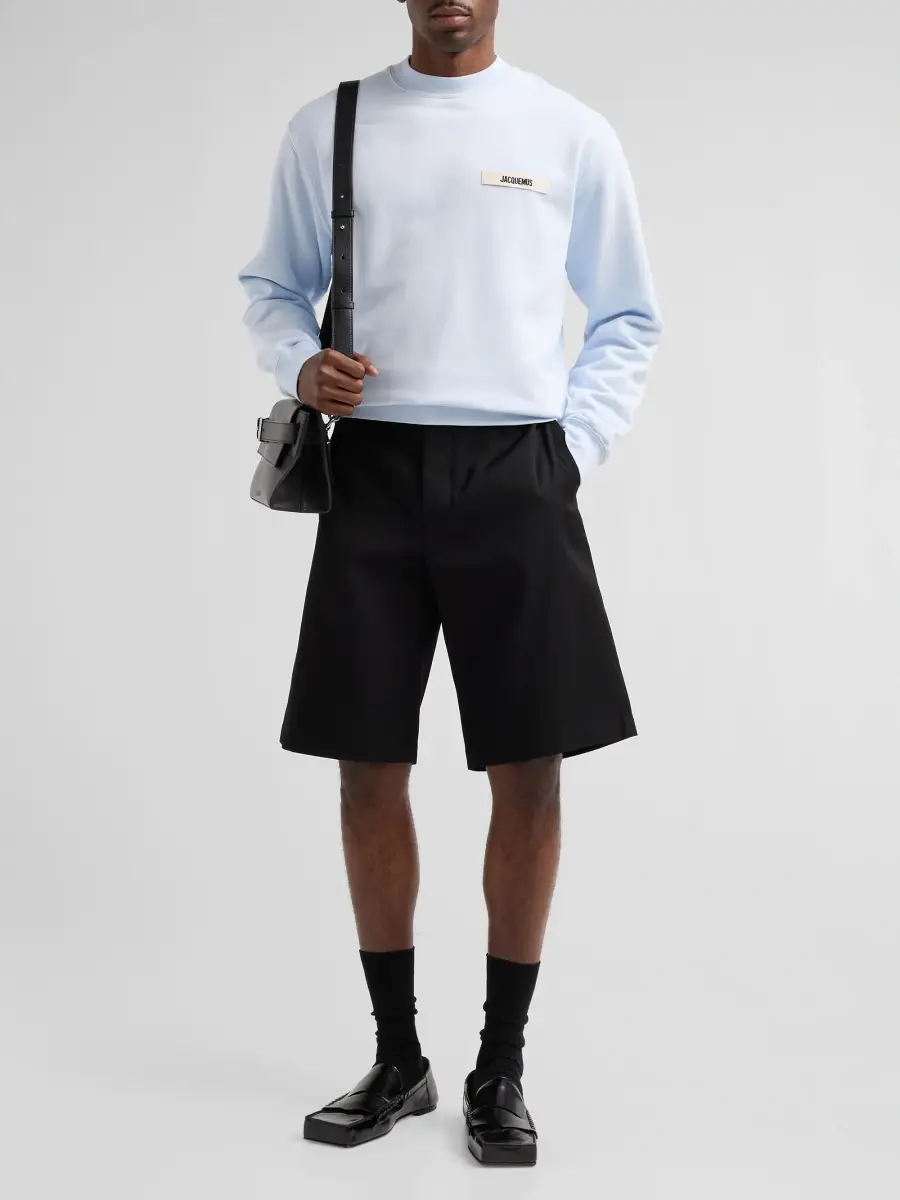 Jacquemus Men's Camargue Virgin Wool Shorts | Thumbnail 2 Jacquemus Men's Camargue Virgin Wool Shorts | Thumbnail 2