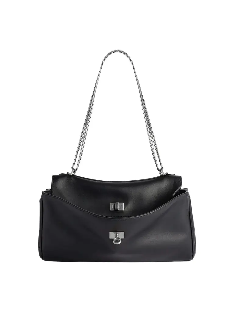 Balenciaga Women's Rodeo East-West Chain Shoulder Bag