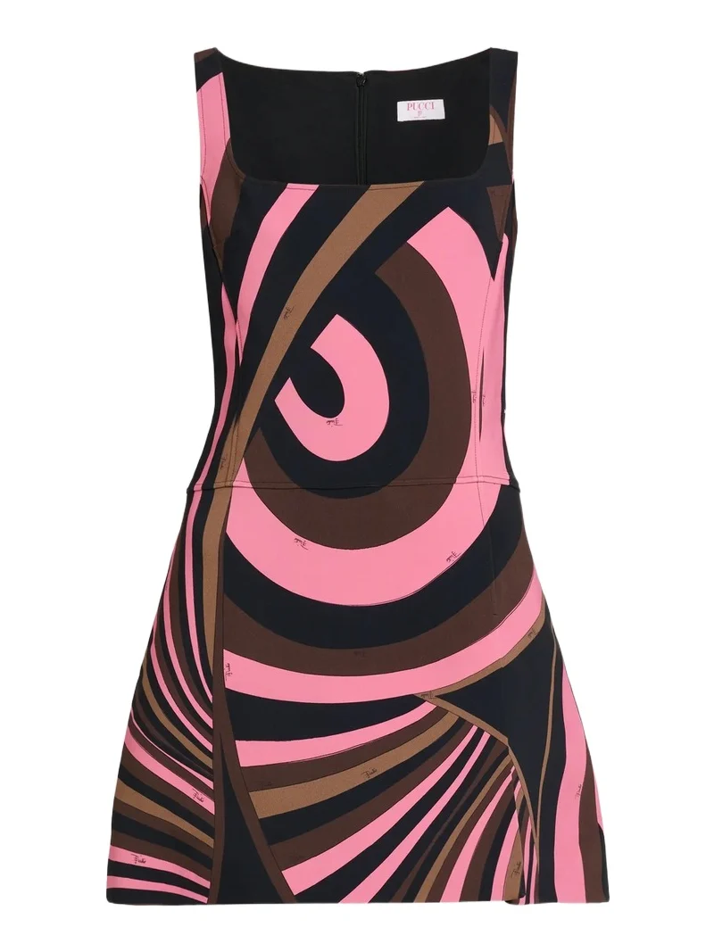 Women's Cady Printed Mini Dress