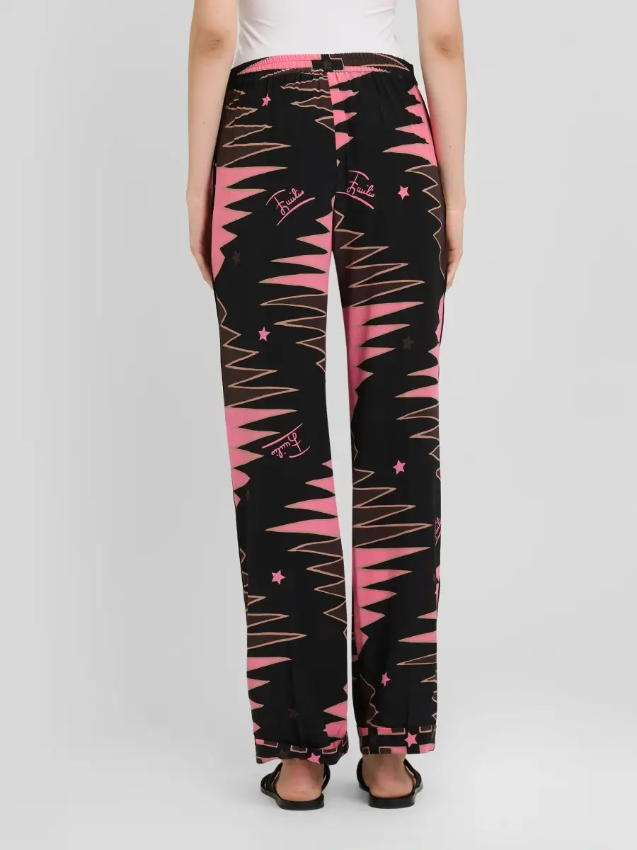 PUCCI Women's Silk Crepe De Chine Pants | Thumbnail 3 PUCCI Women's Silk Crepe De Chine Pants | Thumbnail 3