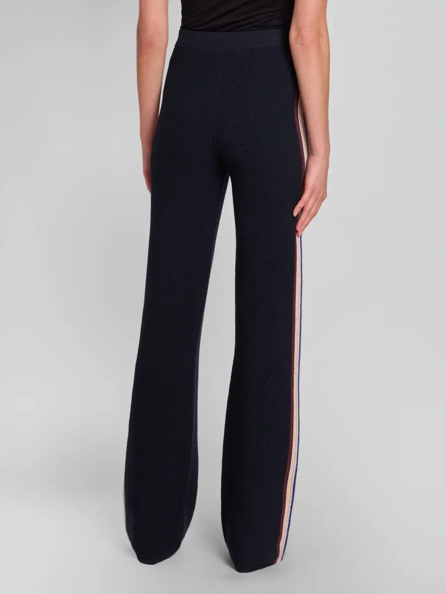 Casablanca Women's Café Striped Cotton & Wool-Blend Trousers - Multi | Thumbnail 3 Casablanca Women's Café Striped Cotton & Wool-Blend Trousers - Multi | Thumbnail 3