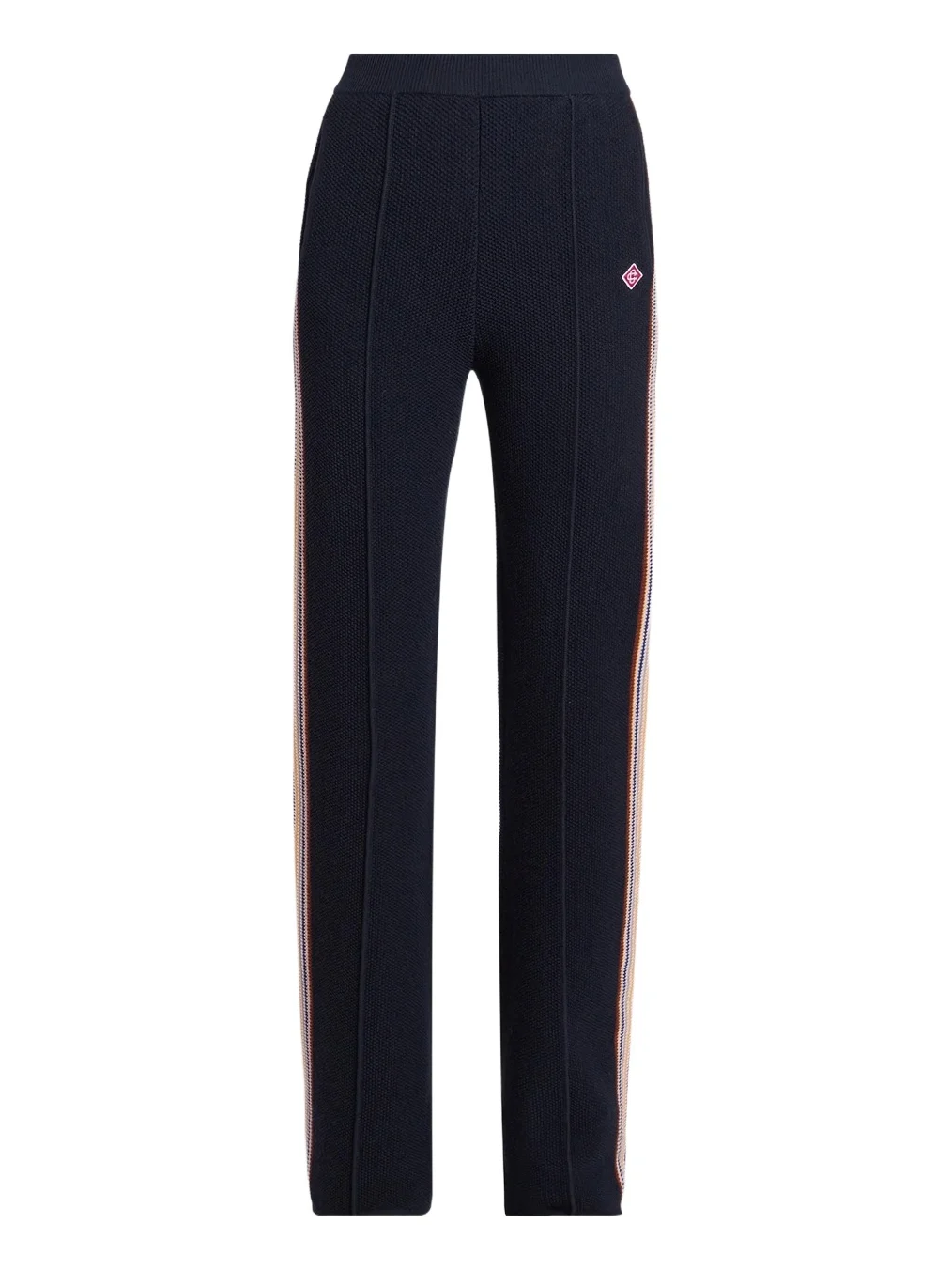 Casablanca Women's Café Striped Cotton & Wool-Blend Trousers - Multi