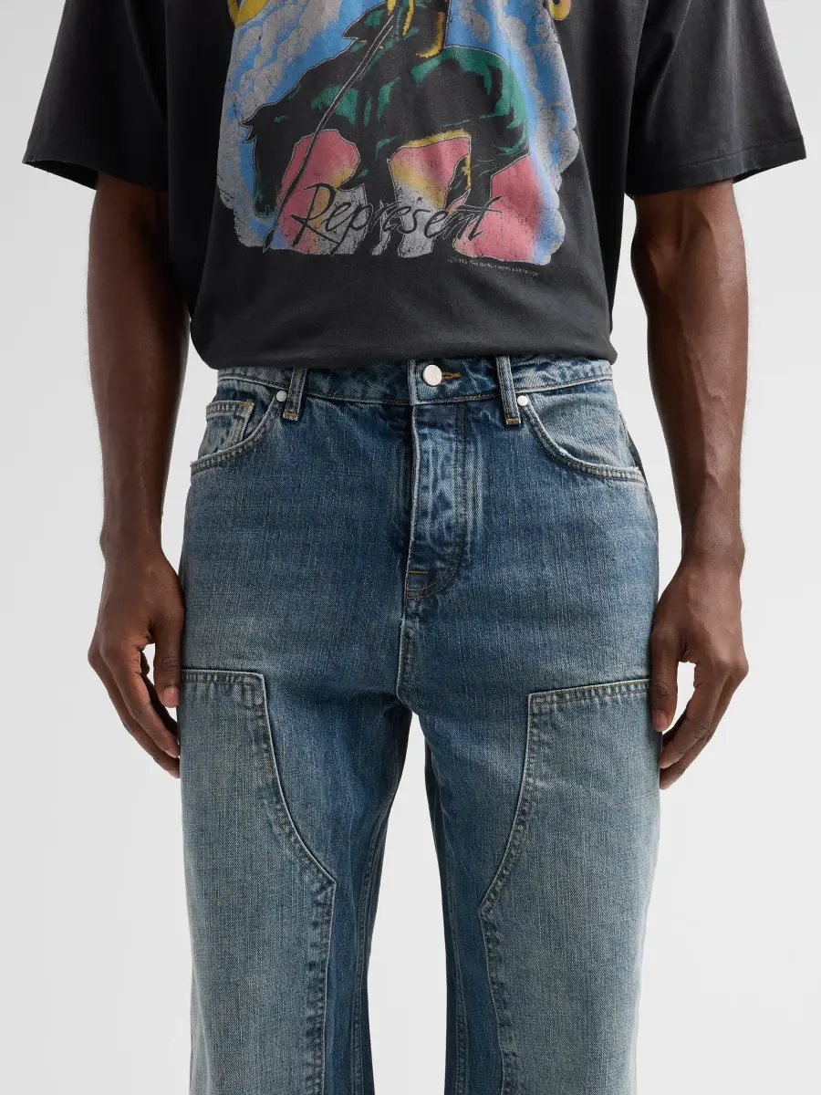 Represent Men's R2 Carpenter Panel Jeans | Thumbnail 5 Represent Men's R2 Carpenter Panel Jeans | Thumbnail 5