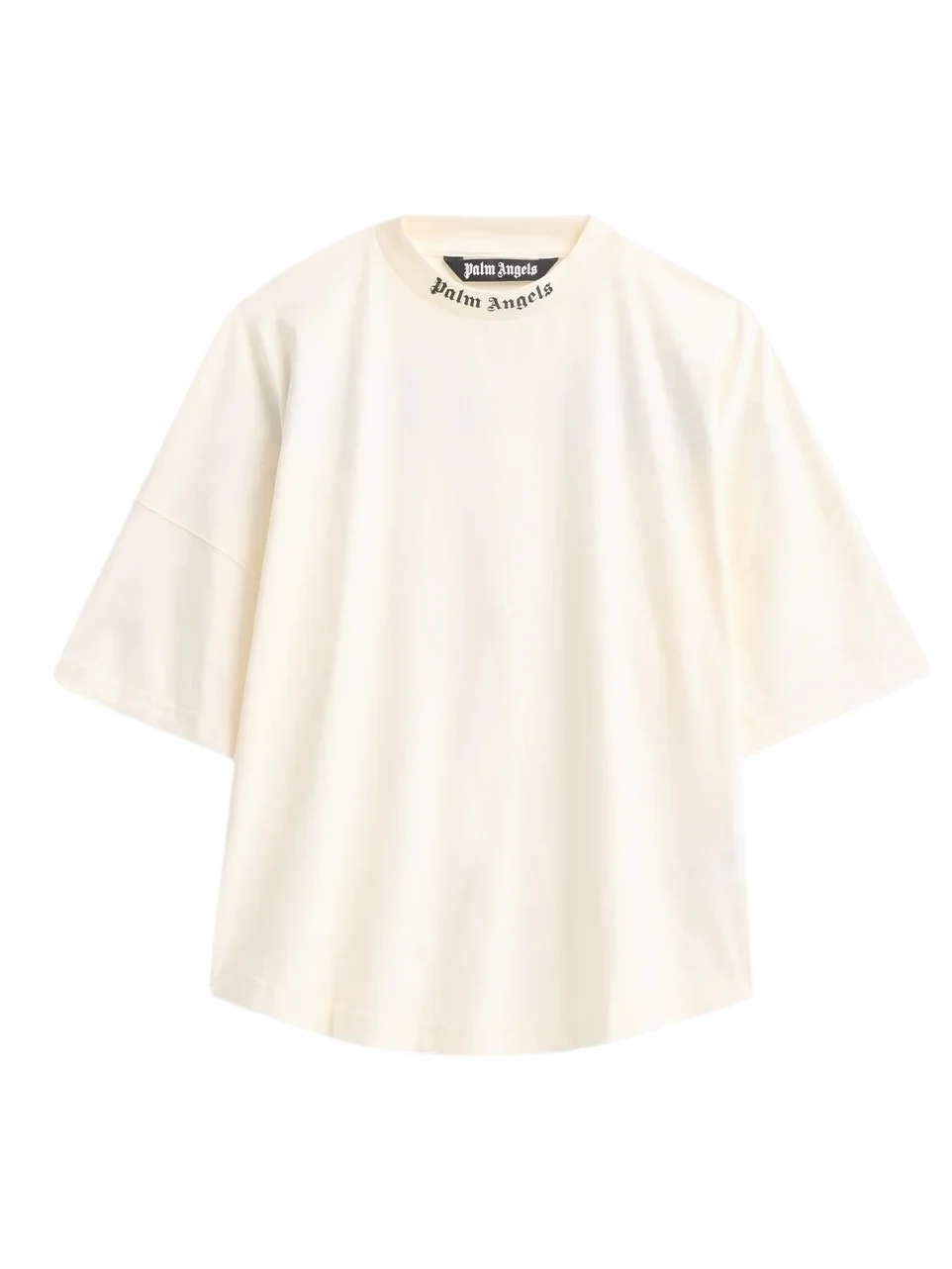 Palm Angels Men's Classic Logo Over Crewneck T-Shirt