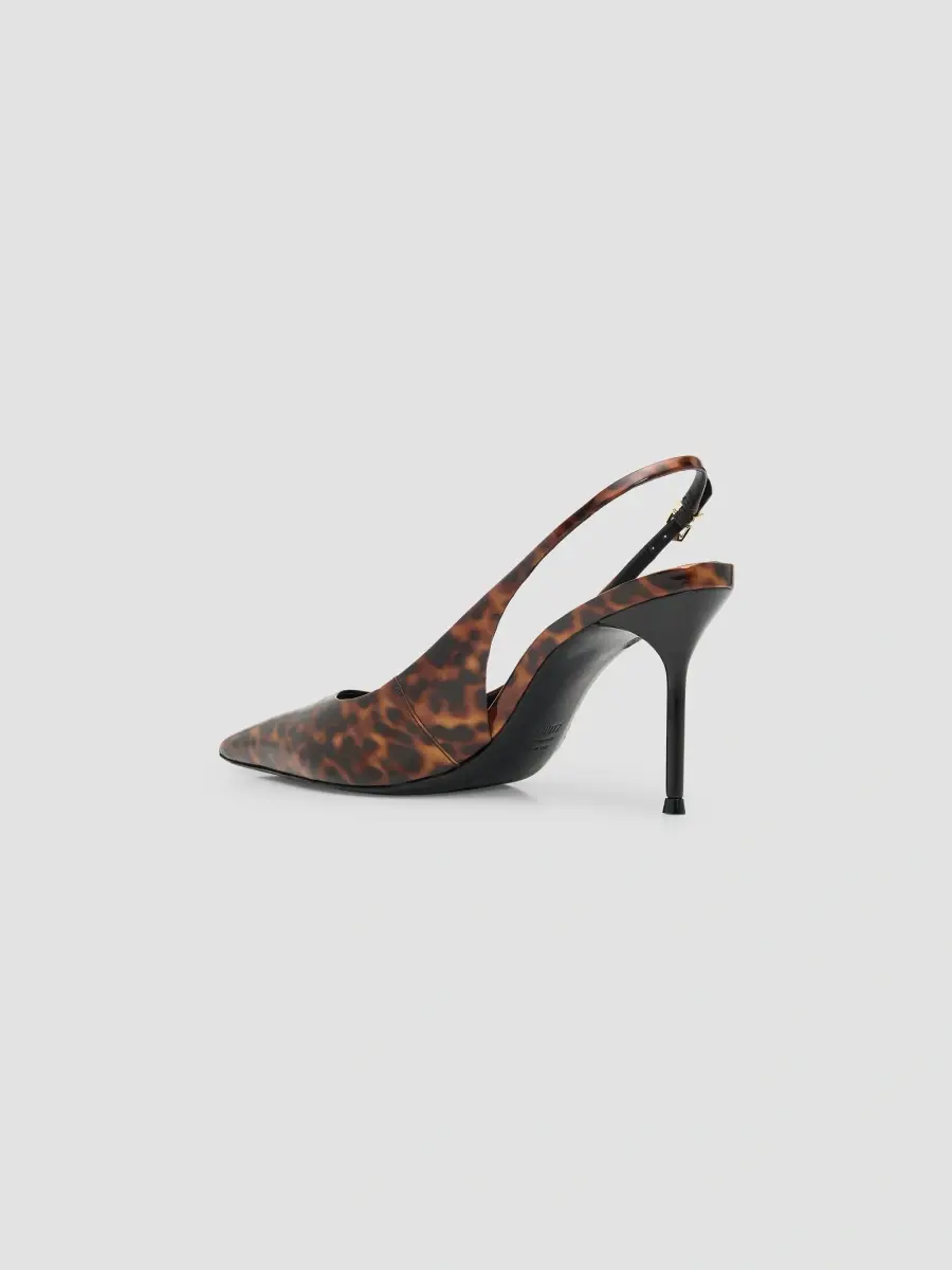 Schutz Women's Paola 90MM Tortoiseshell-Print Slingback Pumps | Thumbnail 4 Schutz Women's Paola 90MM Tortoiseshell-Print Slingback Pumps | Thumbnail 4