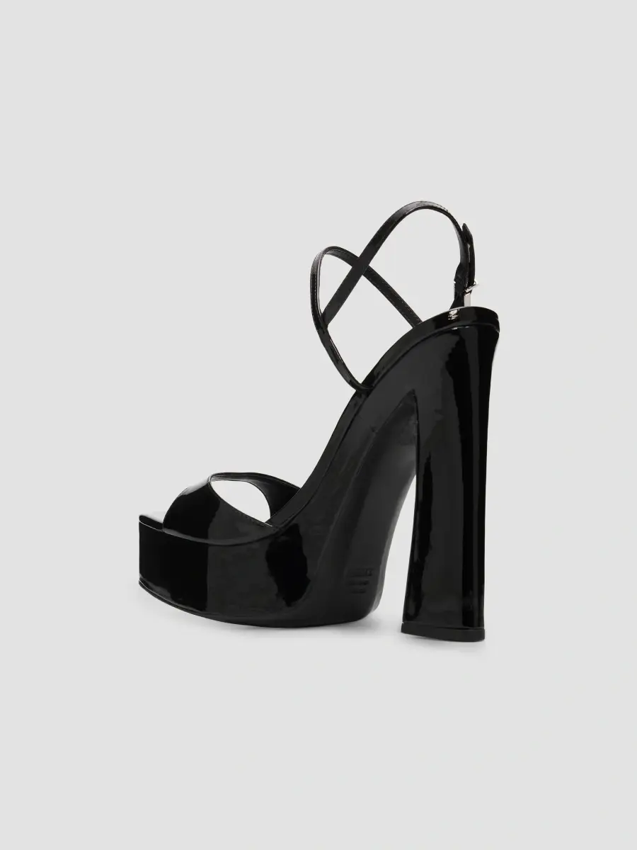Schutz Women's Arlene 100MM Patent Leather Platform Sandals | Thumbnail 4 Schutz Women's Arlene 100MM Patent Leather Platform Sandals | Thumbnail 4