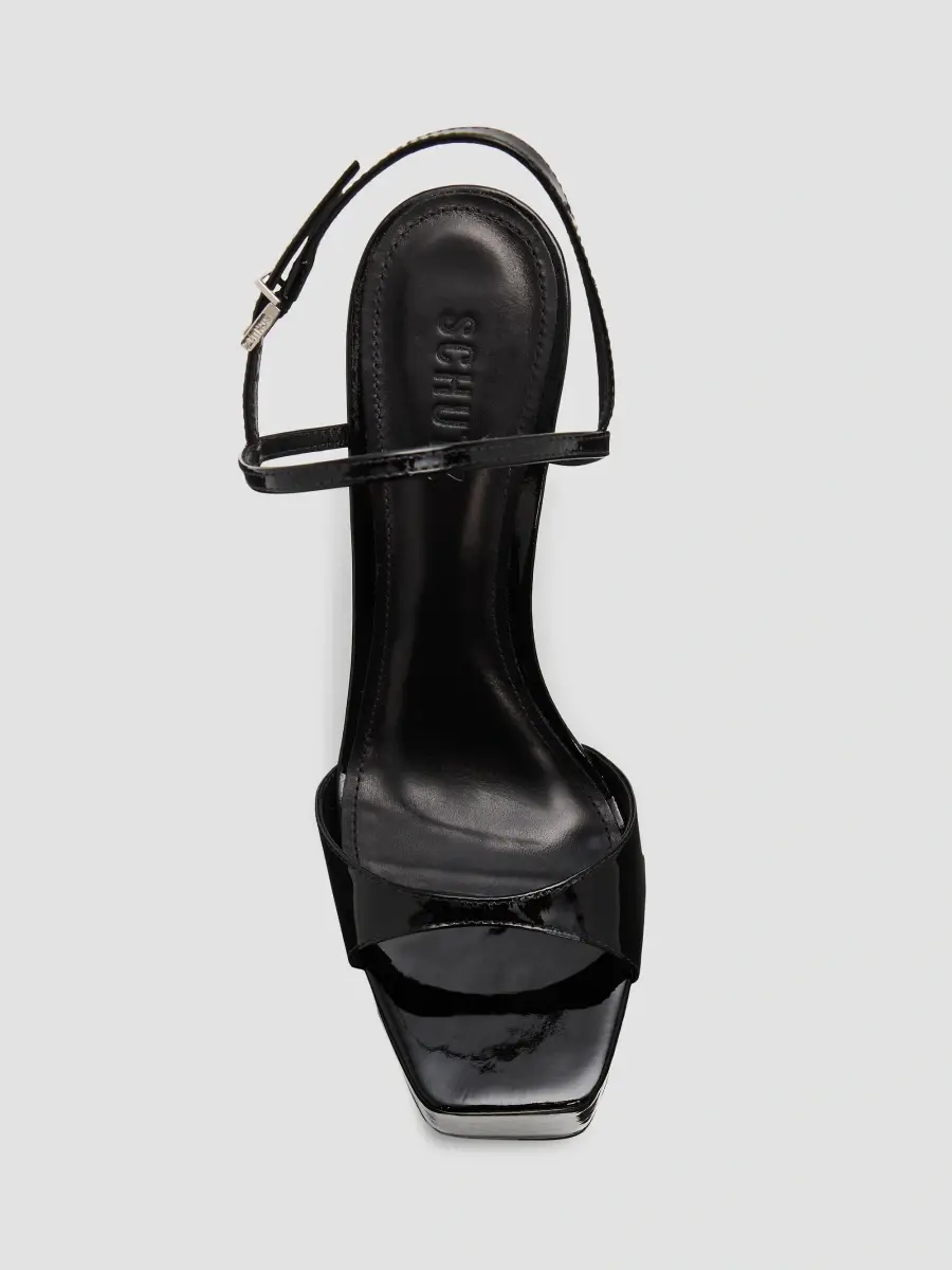 Schutz Women's Arlene 100MM Patent Leather Platform Sandals | Thumbnail 6 Schutz Women's Arlene 100MM Patent Leather Platform Sandals | Thumbnail 6