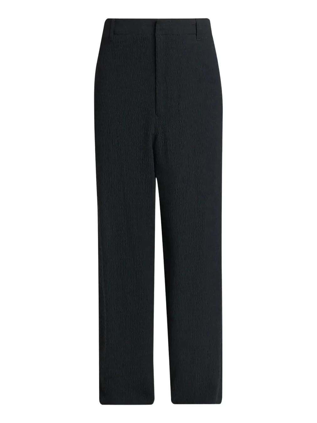 Giorgio Armani Men's Seersucker Wide-Leg Trousers