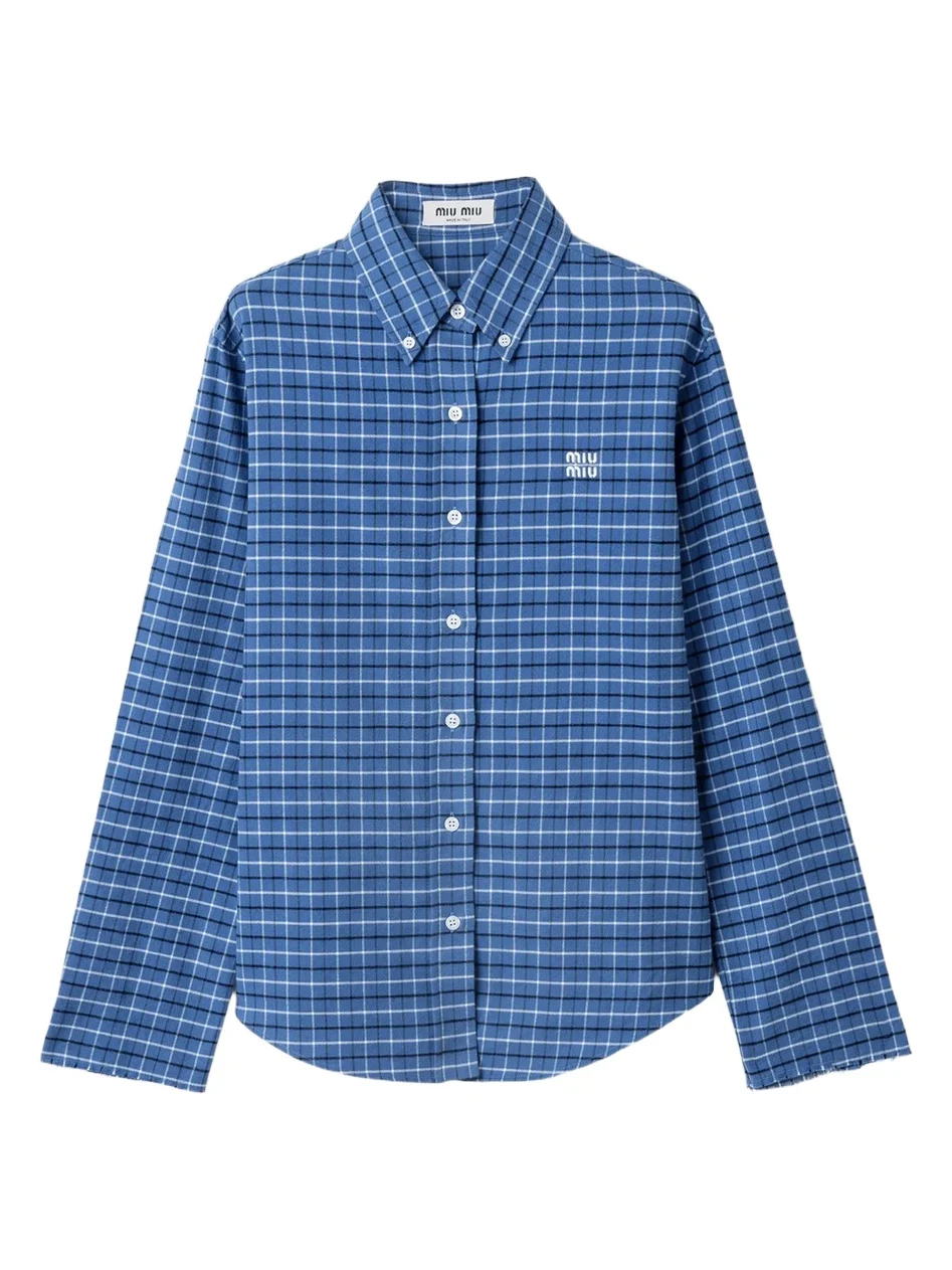 Miu Miu Women's Flannel Shirt