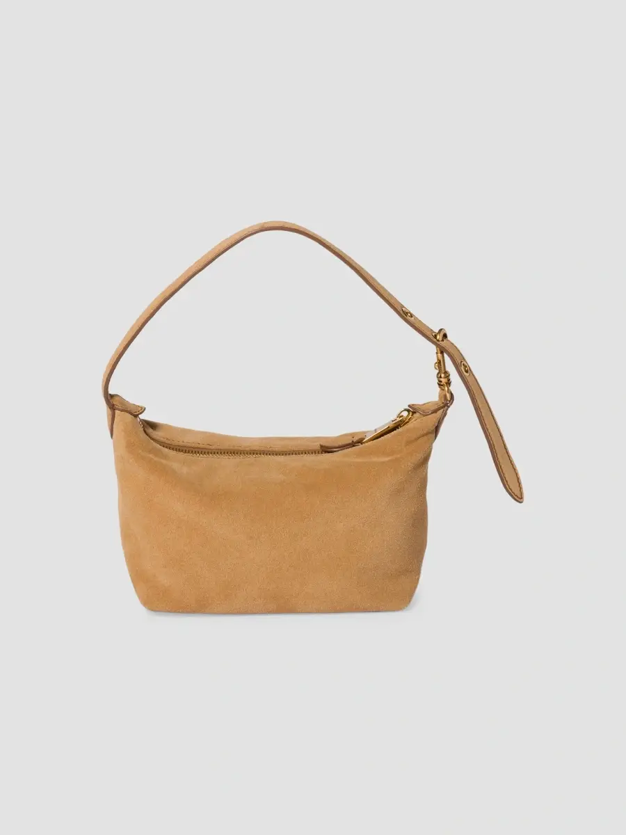 Miu Miu Women's Suede Pouch Top Handle Bag | Thumbnail 3 Miu Miu Women's Suede Pouch Top Handle Bag | Thumbnail 3
