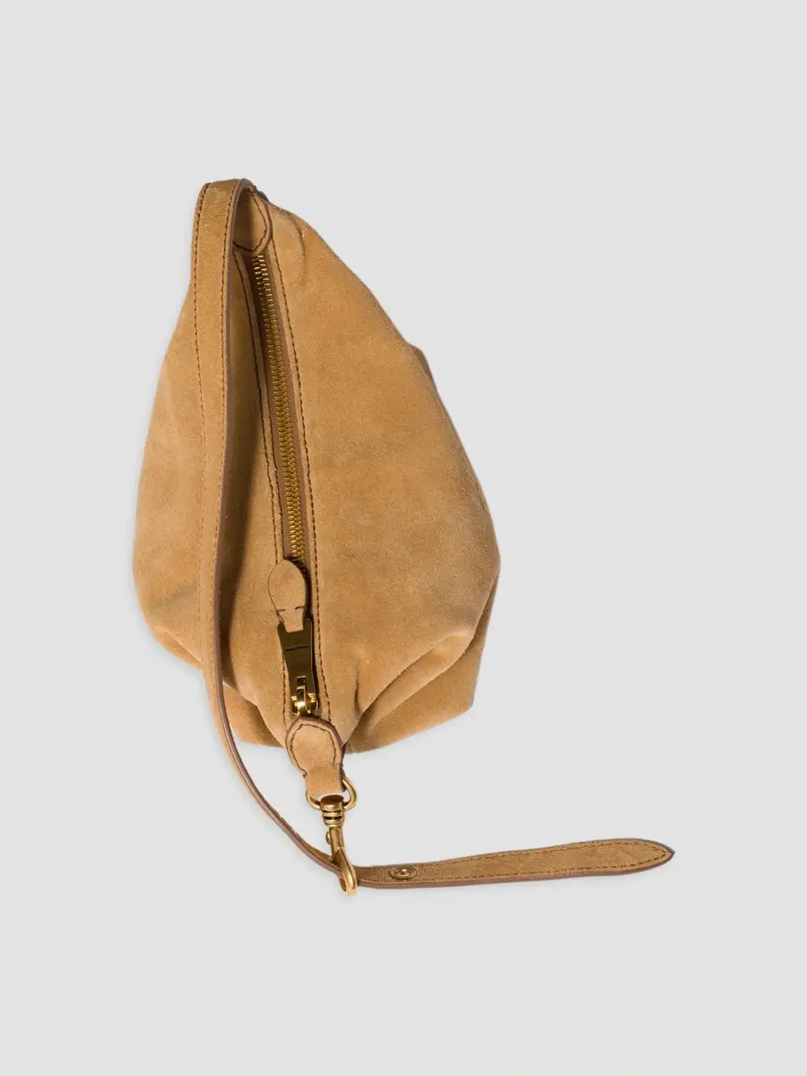 Miu Miu Women's Suede Pouch Top Handle Bag | Thumbnail 5 Miu Miu Women's Suede Pouch Top Handle Bag | Thumbnail 5