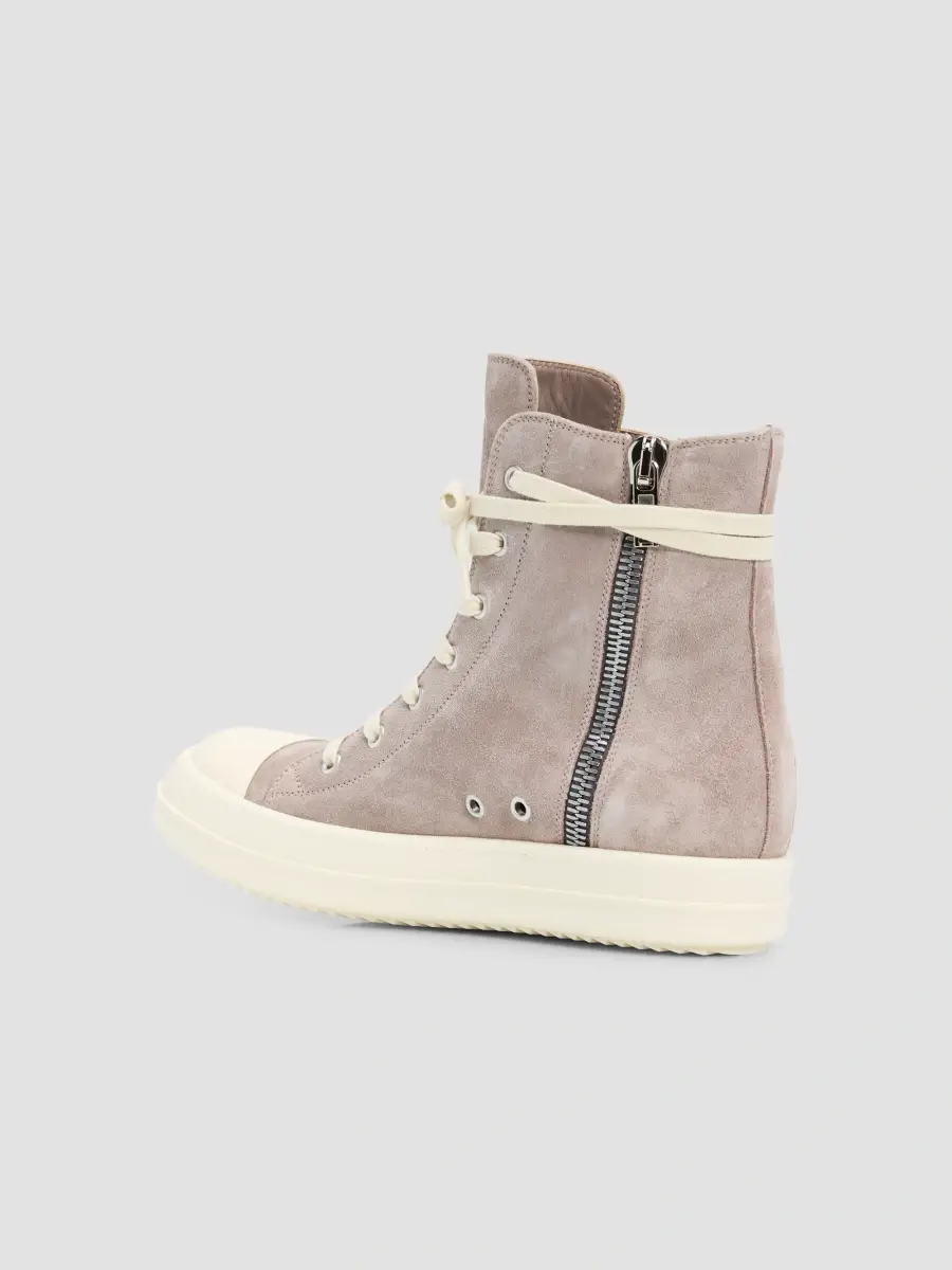 Rick Owens Women's Scarpe In Pelle Suede Sneakers | Thumbnail 2 Rick Owens Women's Scarpe In Pelle Suede Sneakers | Thumbnail 2