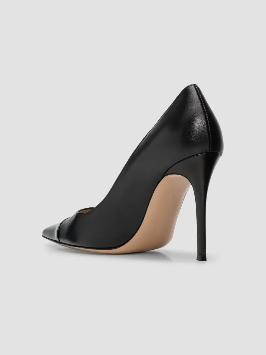 Gianvito Rossi Women's 95MM Leather Stiletto Heel Pumps | Thumbnail 4 Gianvito Rossi Women's 95MM Leather Stiletto Heel Pumps | Thumbnail 4