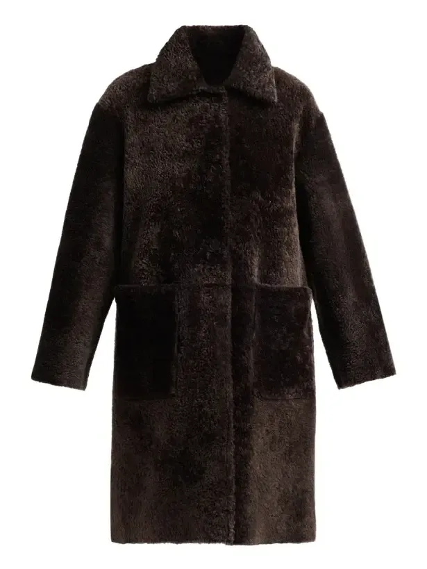 Women's Zoey Leather & Shearling Reversible Coat Women's Zoey Leather & Shearling Reversible Coat