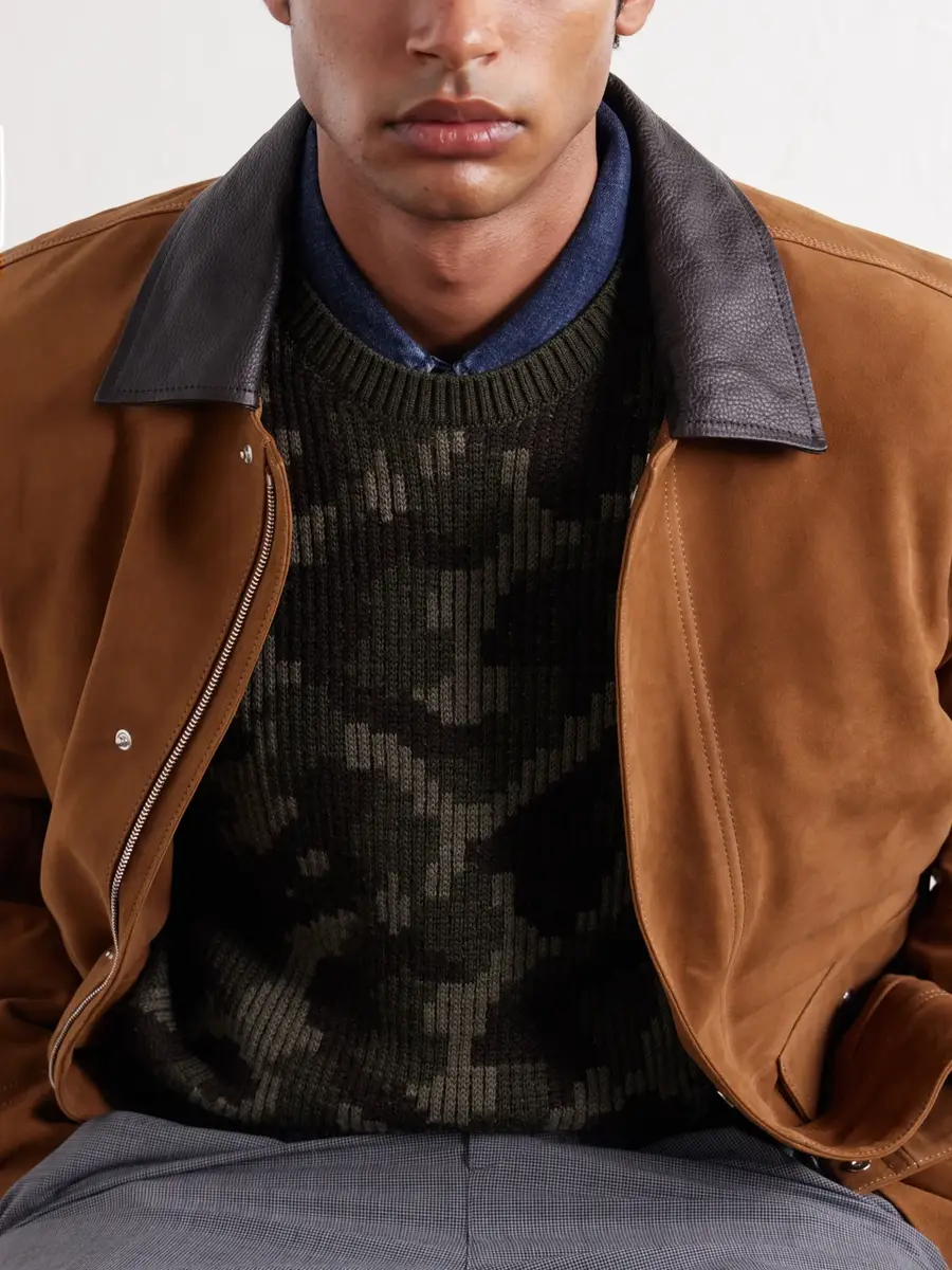 Aimé Leon Dore Camouflage-Ribbed Wool Sweater - Men | Thumbnail 5 Aimé Leon Dore Camouflage-Ribbed Wool Sweater - Men | Thumbnail 5
