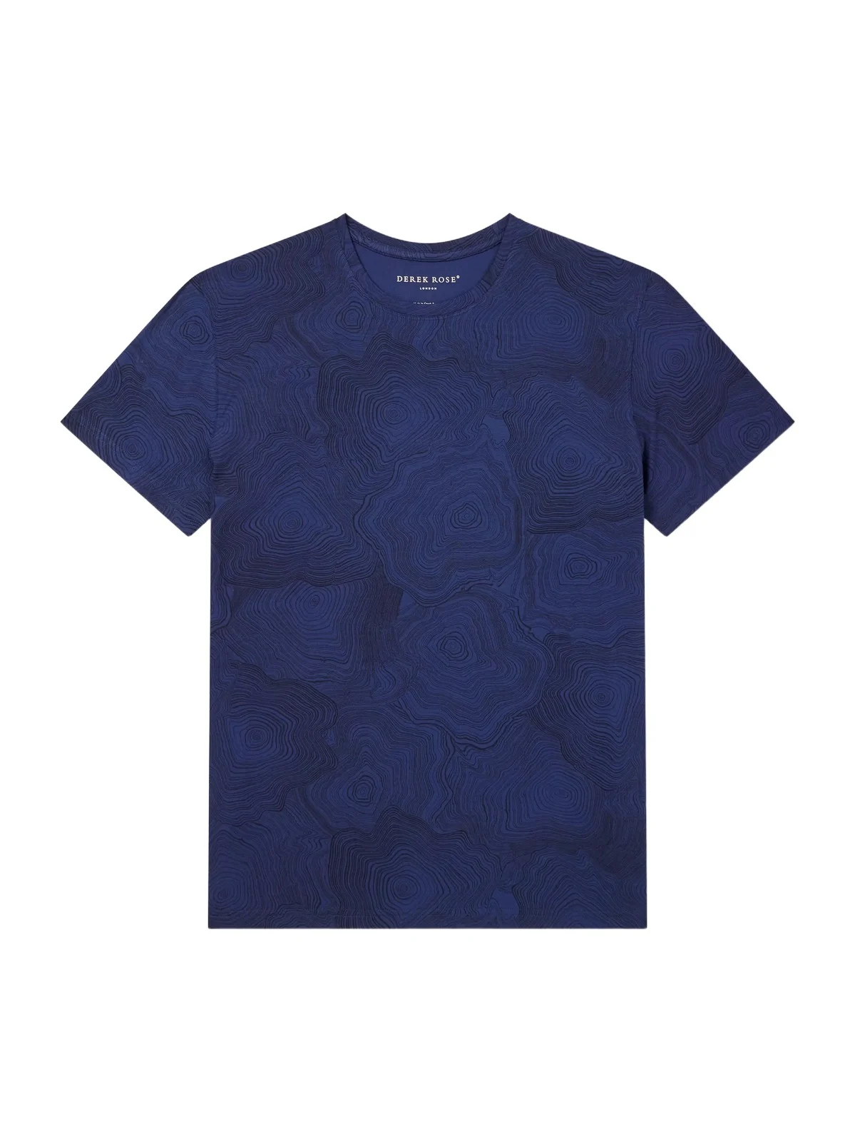 Derek Rose London Printed Modal-Blend Jersey Pyjama T-Shirt - Men