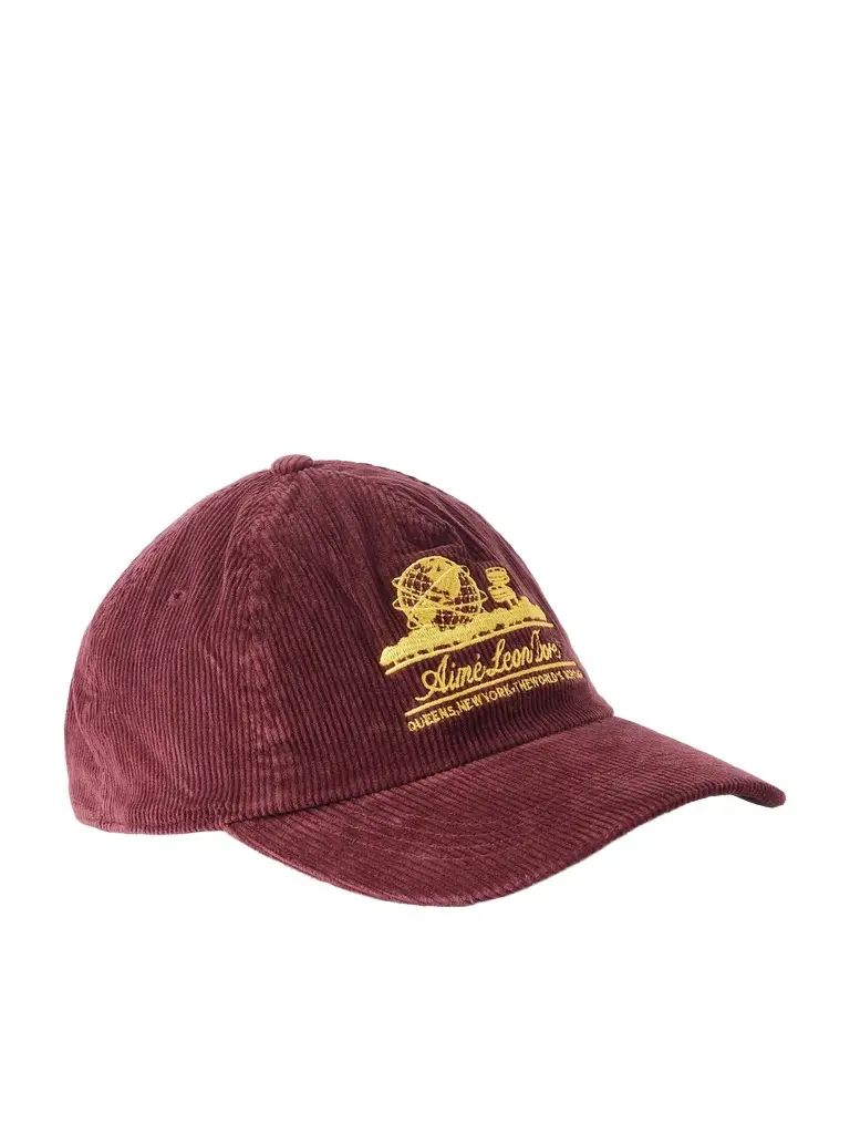 Aimé Leon Dore Unisphere Embroidered Cotton-Blend Corduroy Baseball Cap - Men