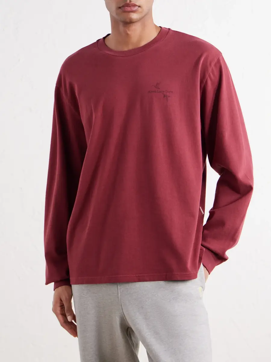 Aimé Leon Dore Logo-Embroidered Cotton-Jersey T-Shirt - Men | Thumbnail 3 Aimé Leon Dore Logo-Embroidered Cotton-Jersey T-Shirt - Men | Thumbnail 3
