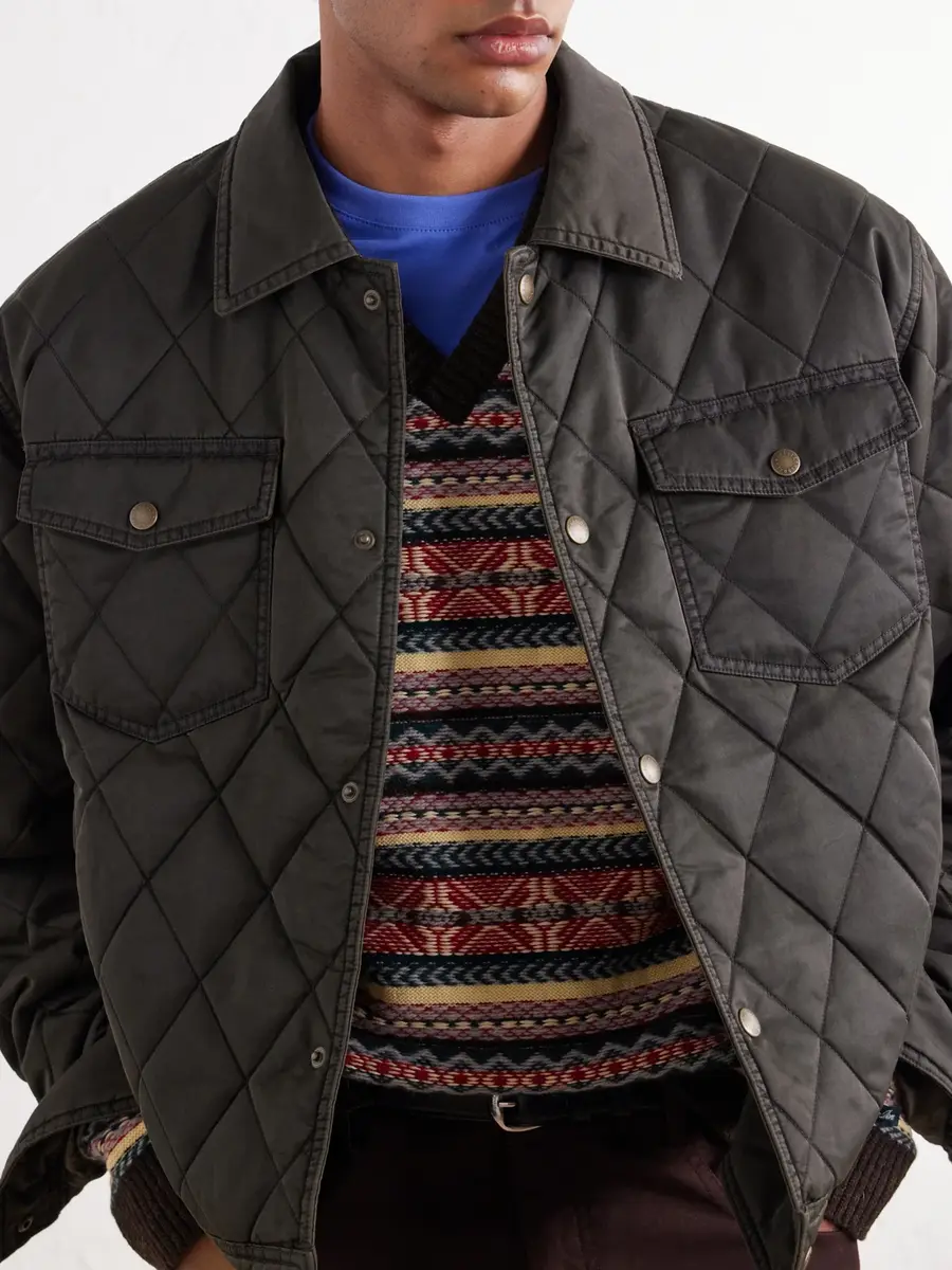 Aimé Leon Dore Quilted Shell Blouson Jacket - Men | Thumbnail 5