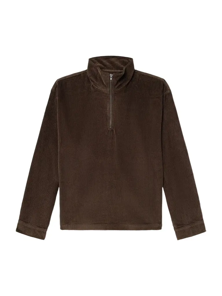 Aimé Leon Dore Cotton-Corduroy Zip-Up Sweatshirt - Men