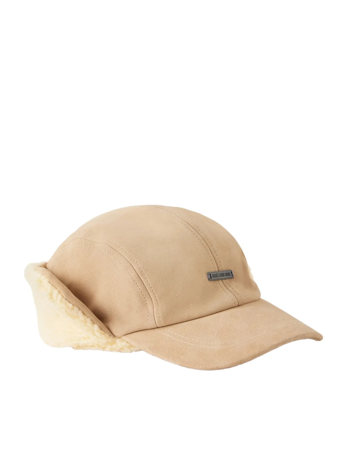 Aimé Leon Dore Shearling-Trimmed Suede Trapper Cap - Men
