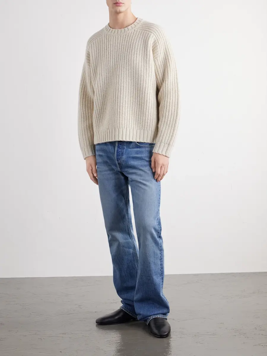 TOTEME Ribbed Wool Sweater - Men | Thumbnail 2