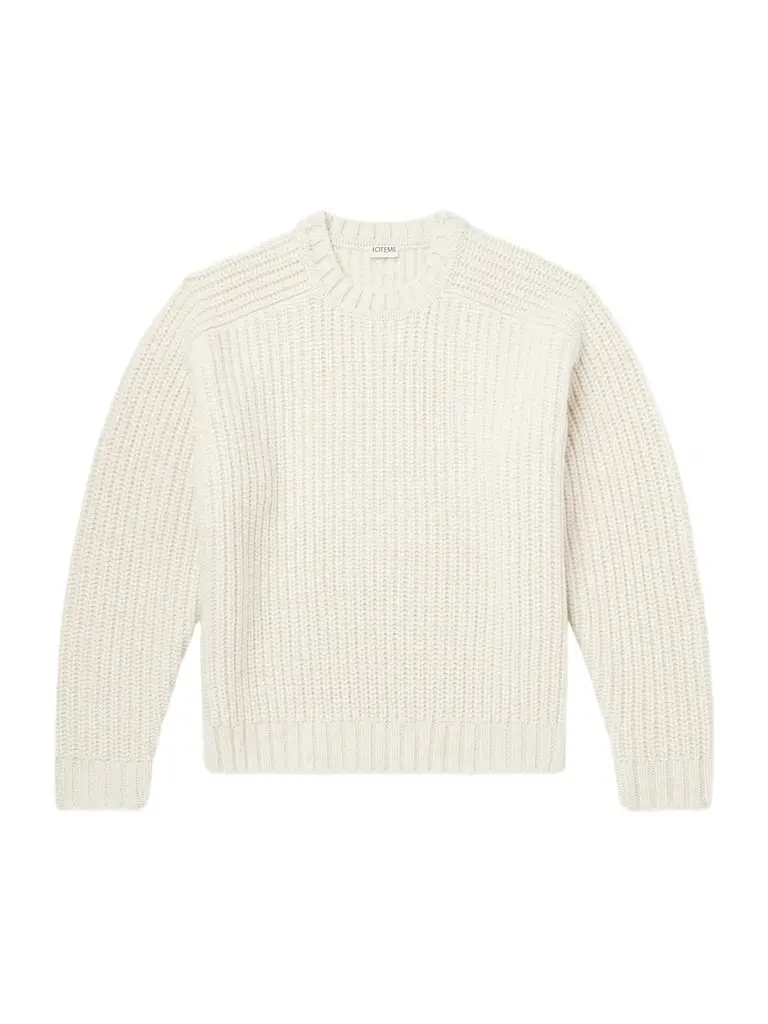 TOTEME Ribbed Wool Sweater - Men