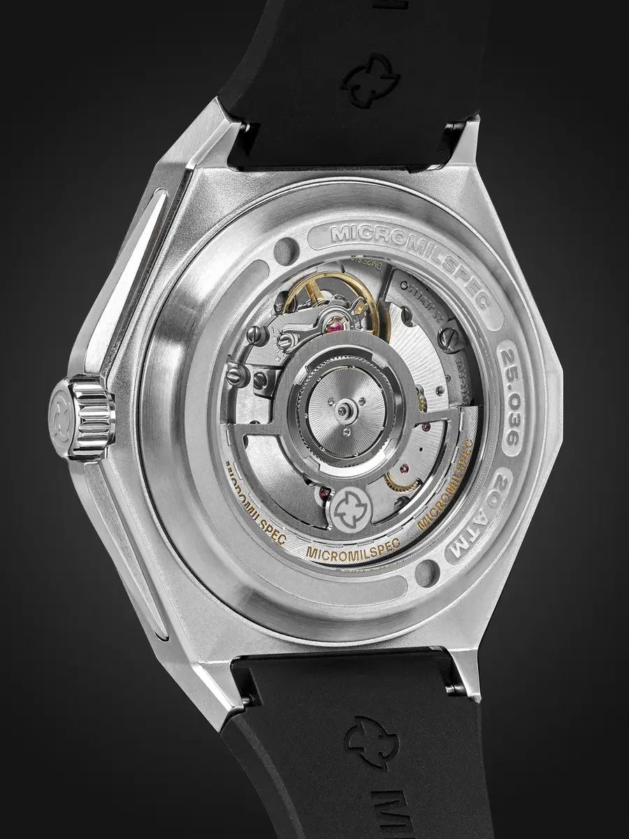 MICROMILSPEC Dual Timer Automatic 42mm Stainless Steel Watch, Ref. No. MIC_272 - Men | Thumbnail 5 MICROMILSPEC Dual Timer Automatic 42mm Stainless Steel Watch, Ref. No. MIC_272 - Men | Thumbnail 5