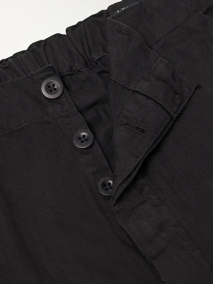 OrSlow Straight-Leg Woven Herringbone Cotton Trousers - Men | Thumbnail 6 OrSlow Straight-Leg Woven Herringbone Cotton Trousers - Men | Thumbnail 6