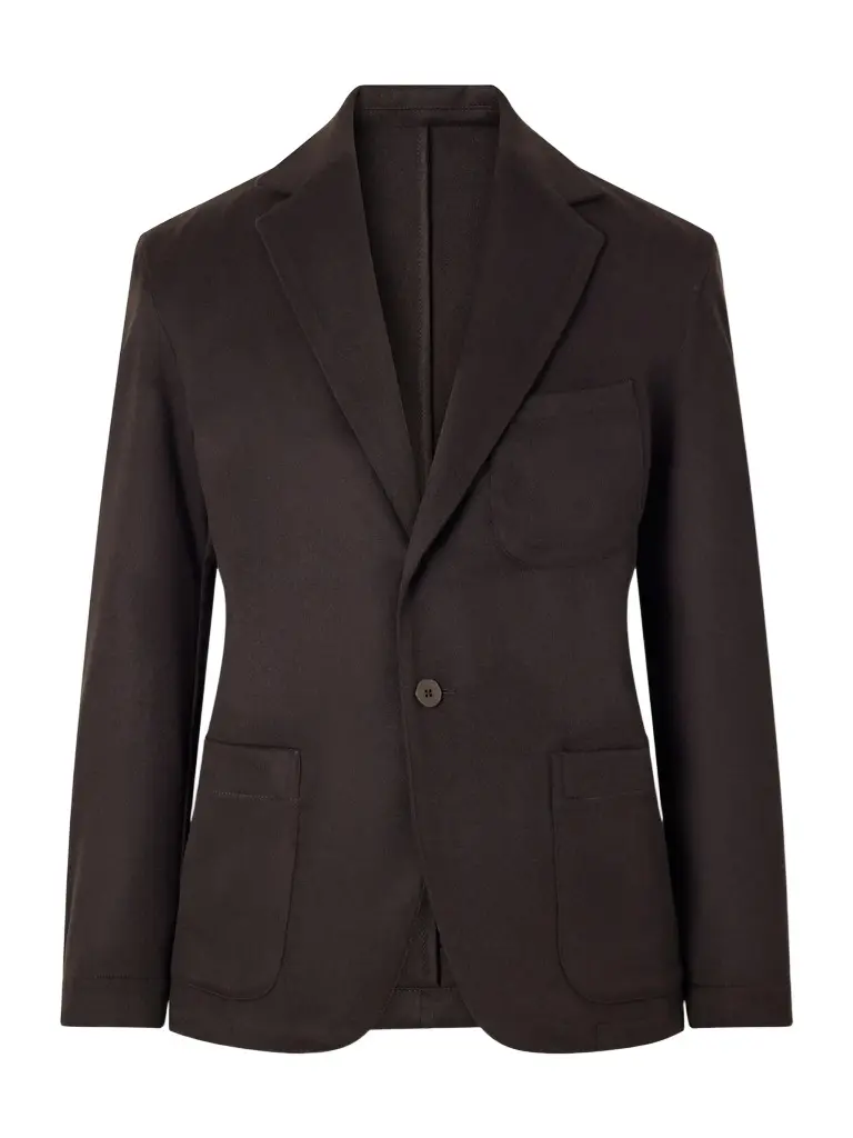 Stòffa Woven Cashmere Blazer - Men