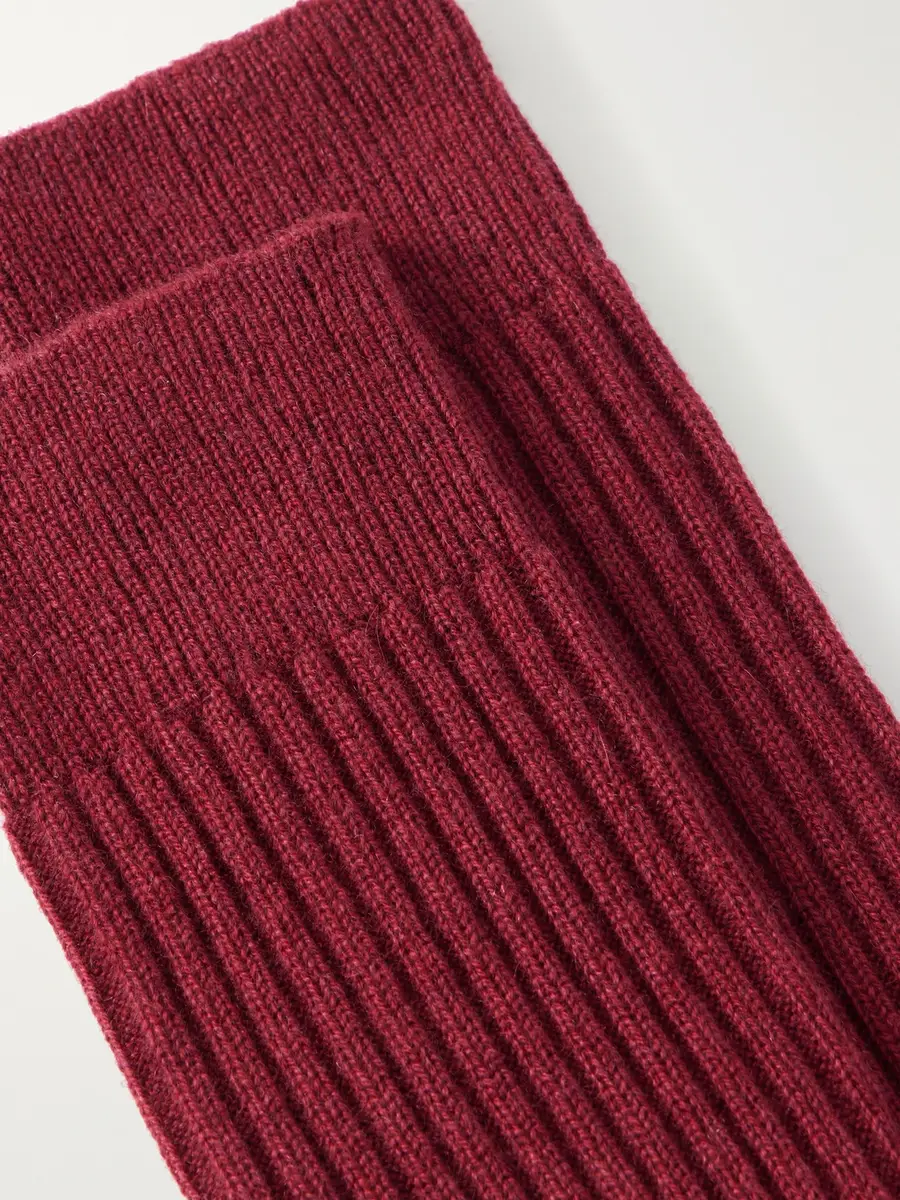 Canali Ribbed Cashmere Socks - Men | Thumbnail 2 Canali Ribbed Cashmere Socks - Men | Thumbnail 2