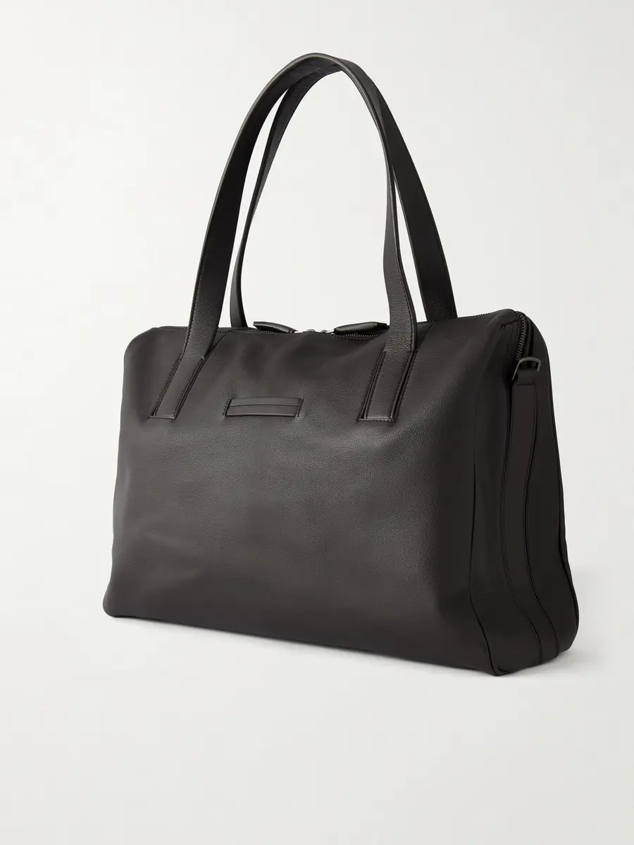 Zegna Leather Weekend Bag - Men | Thumbnail 4