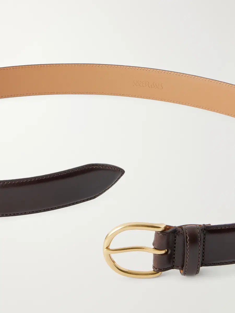 MORJAS 3cm Leather Belt - Men | Thumbnail 3