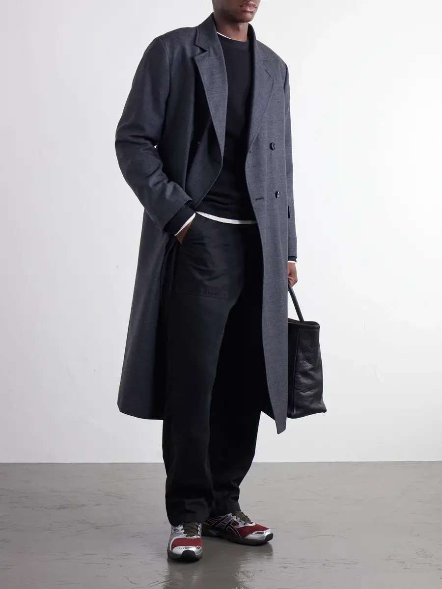 OrSlow Straight-Leg Herringbone Cotton Trousers - Men | Thumbnail 2