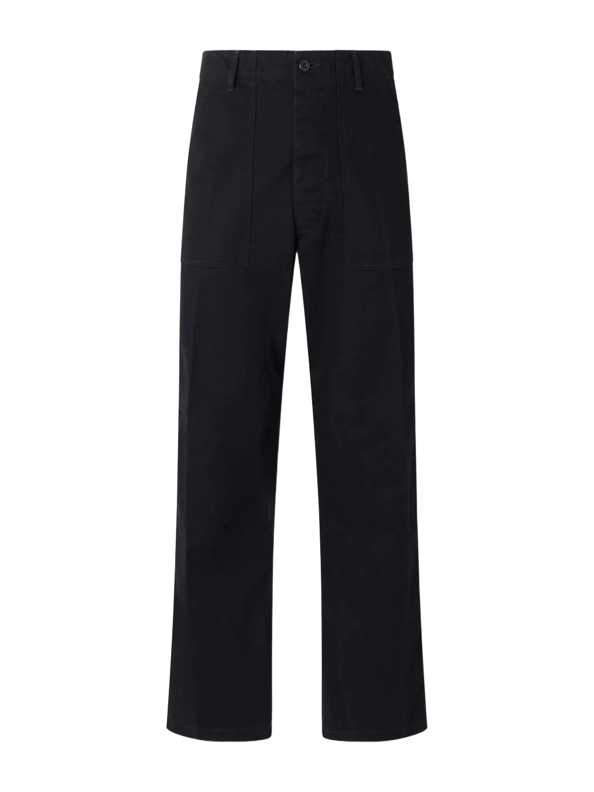 OrSlow Straight-Leg Herringbone Cotton Trousers - Men