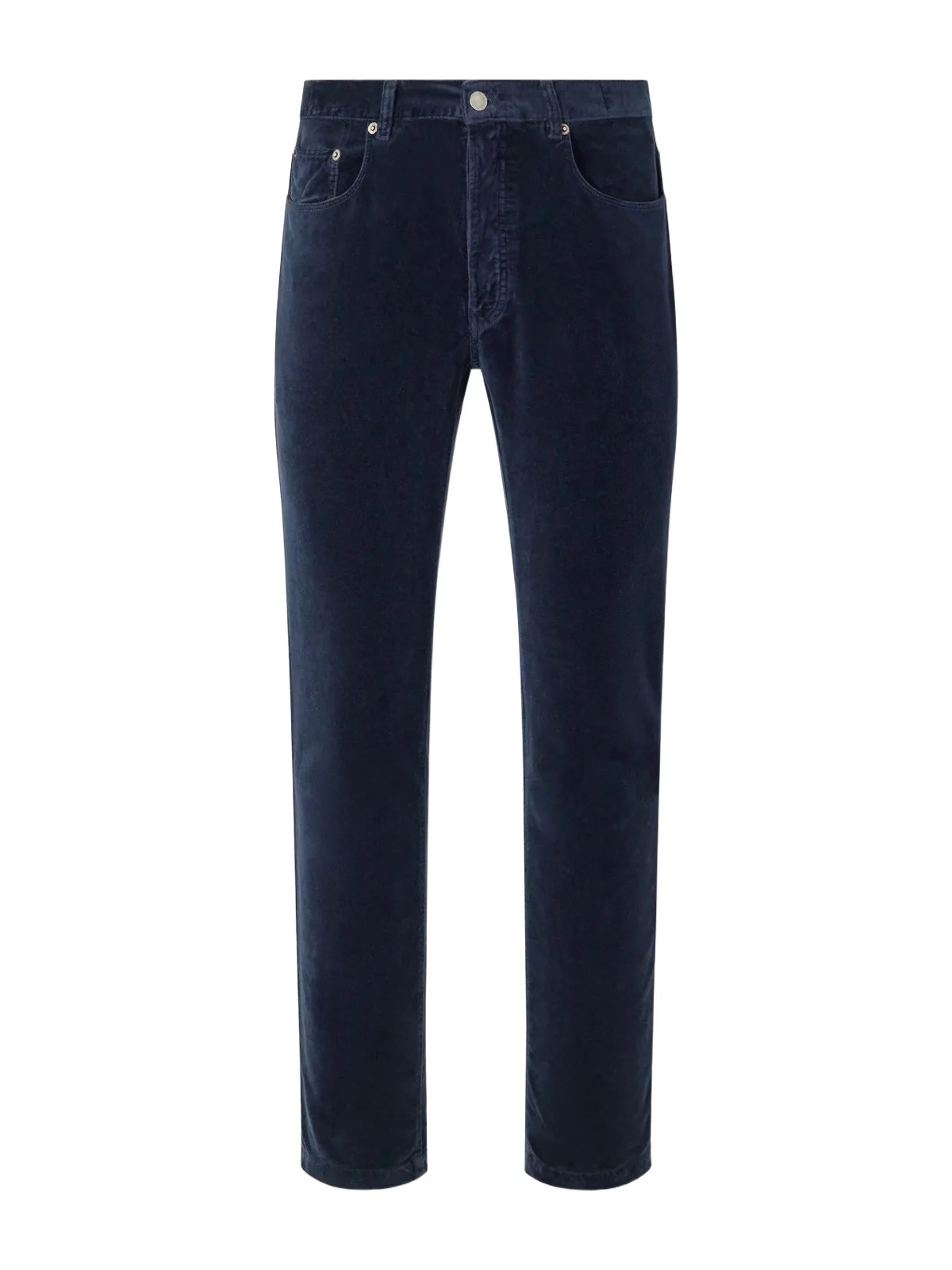 Massimo Alba Straight-Leg Cotton-Velvet Trousers - Men