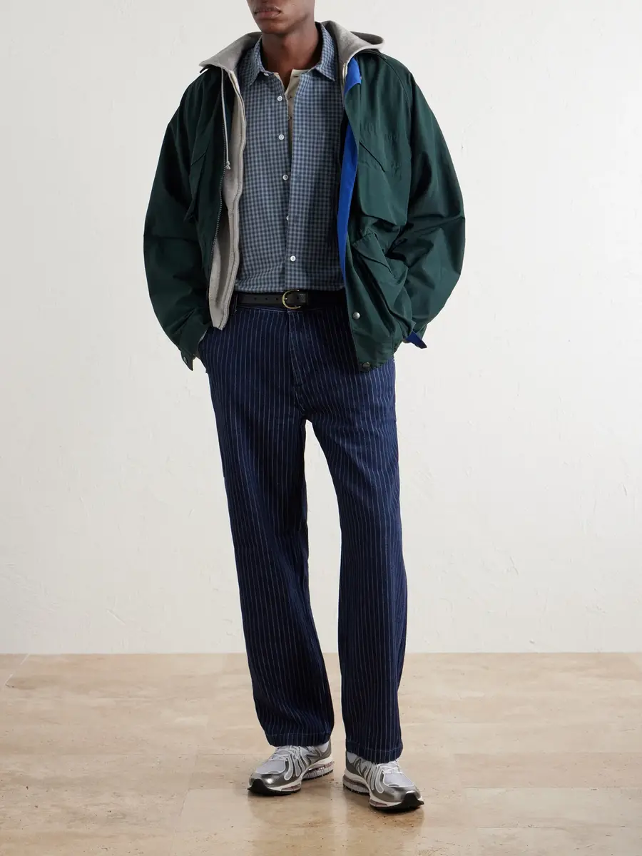 Aimé Leon Dore Painter Straight-Leg Striped Jeans - Men | Thumbnail 2 Aimé Leon Dore Painter Straight-Leg Striped Jeans - Men | Thumbnail 2