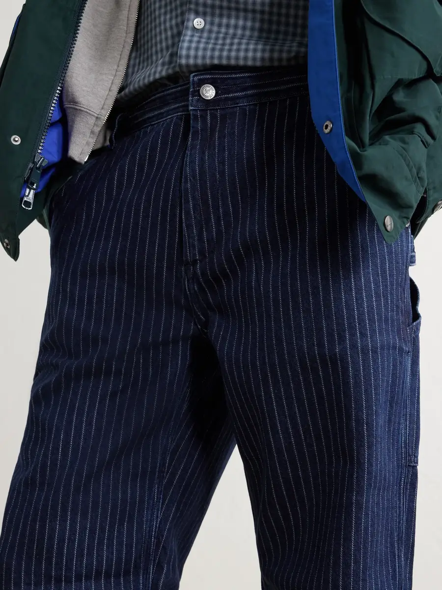 Aimé Leon Dore Painter Straight-Leg Striped Jeans - Men | Thumbnail 5 Aimé Leon Dore Painter Straight-Leg Striped Jeans - Men | Thumbnail 5