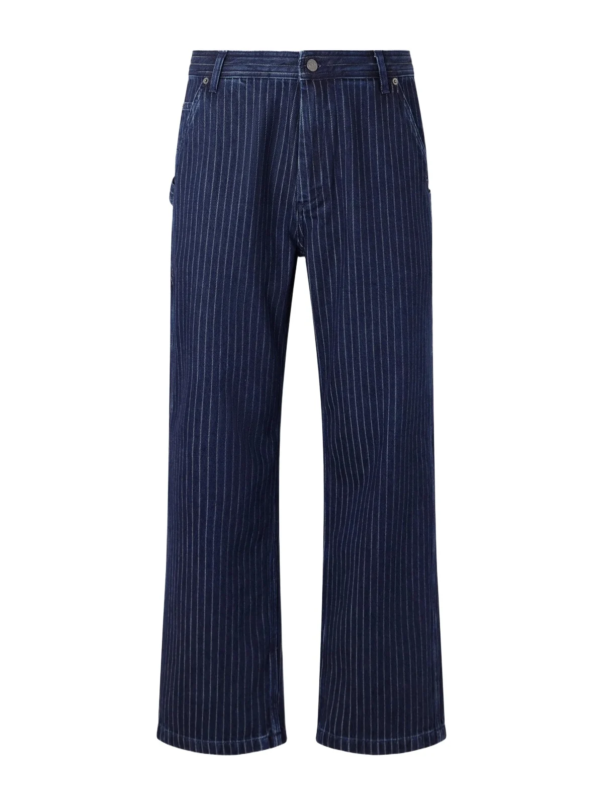 Aimé Leon Dore Painter Straight-Leg Striped Jeans - Men