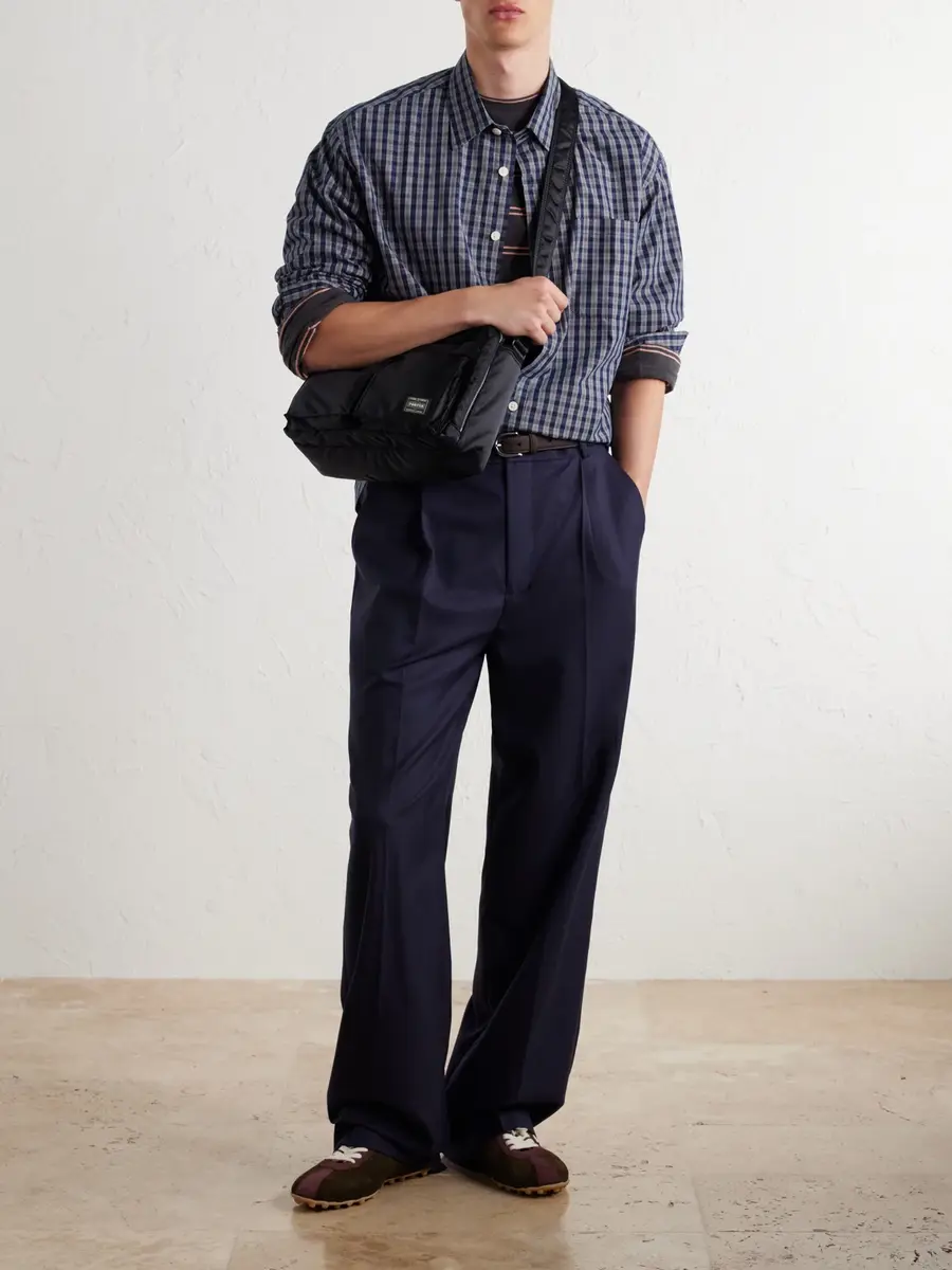 Porter-Yoshida and Co Tanker Sling Twill Messenger Bag - Men | Thumbnail 2 Porter-Yoshida and Co Tanker Sling Twill Messenger Bag - Men | Thumbnail 2