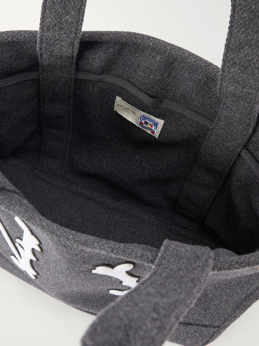 Aimé Leon Dore NY Highlanders Logo-Appliquéd Canvas Tote - Men | Thumbnail 6