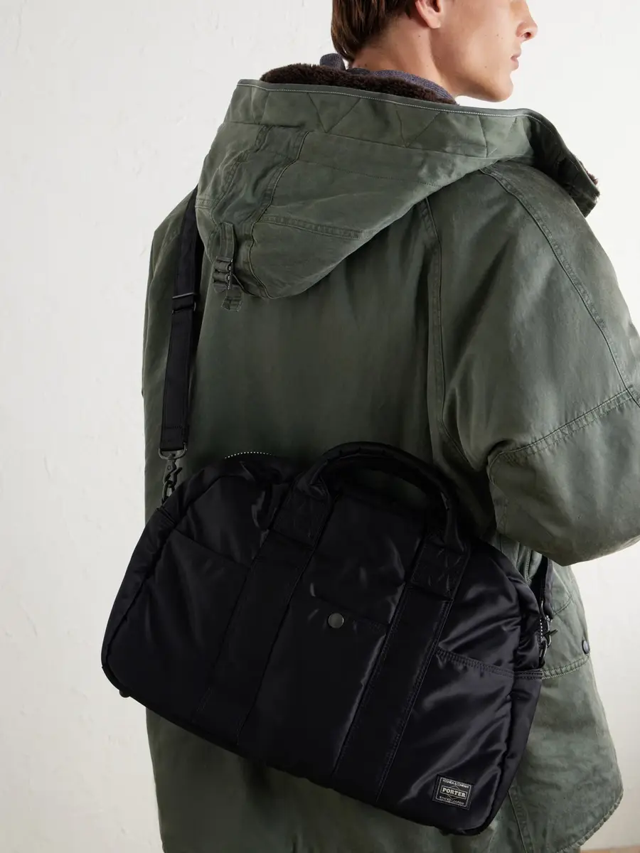 Porter-Yoshida and Co Tanker Boston Twill Tote Bag - Men | Thumbnail 5 Porter-Yoshida and Co Tanker Boston Twill Tote Bag - Men | Thumbnail 5