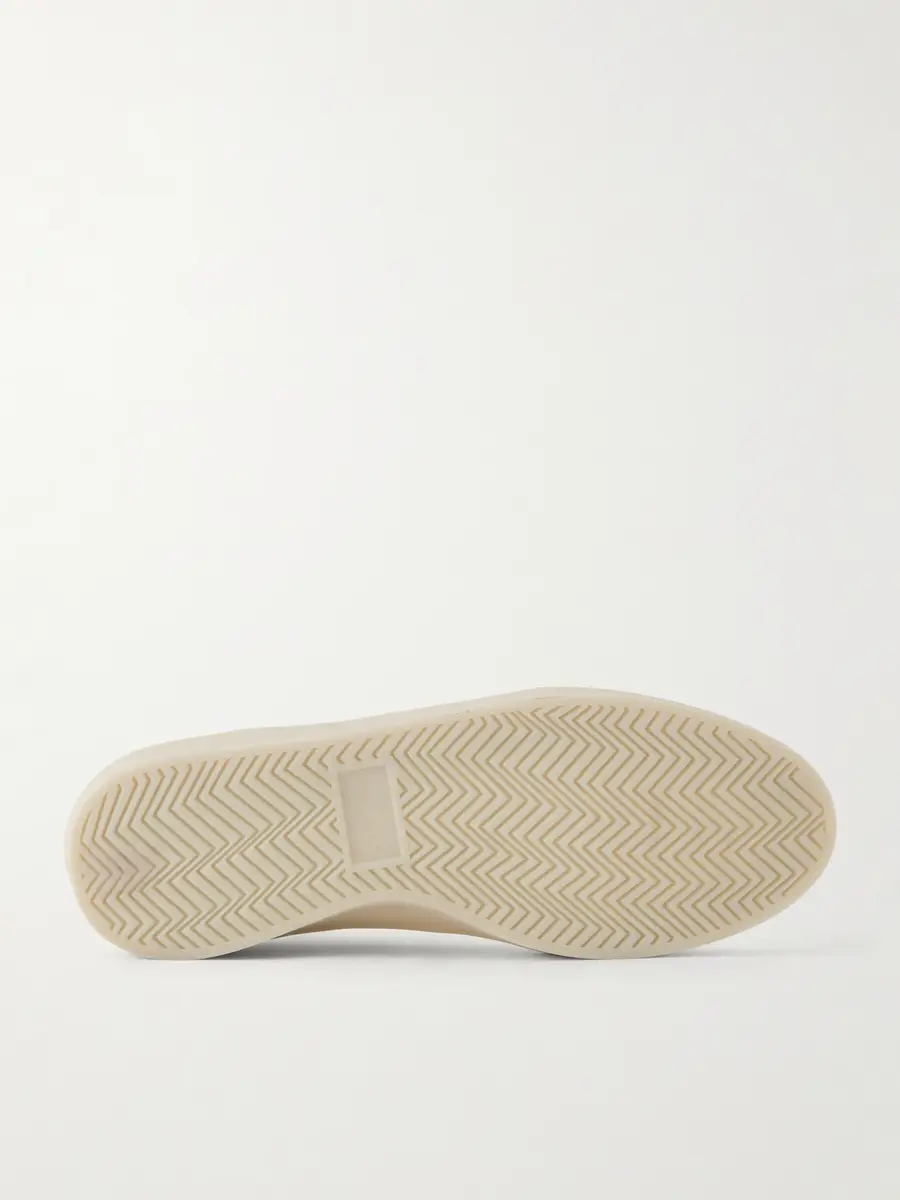 Canali Nuvola Nubuck-Trimmed Leather Sneakers - Men | Thumbnail 3