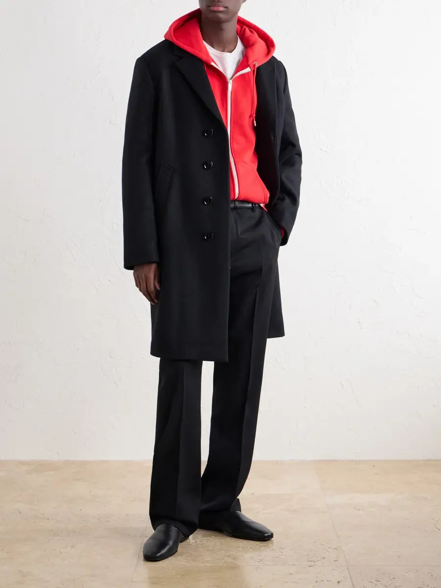 TOTEME Wool, Cashmere and Silk-Blend Coat - Men | Thumbnail 2